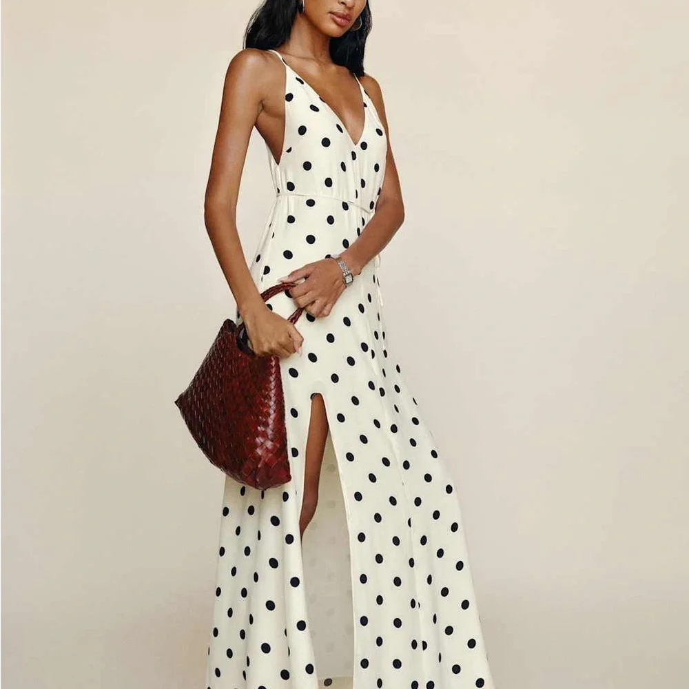 Reformation Citronella Dress Comet Brand New - Picture 5 of 13